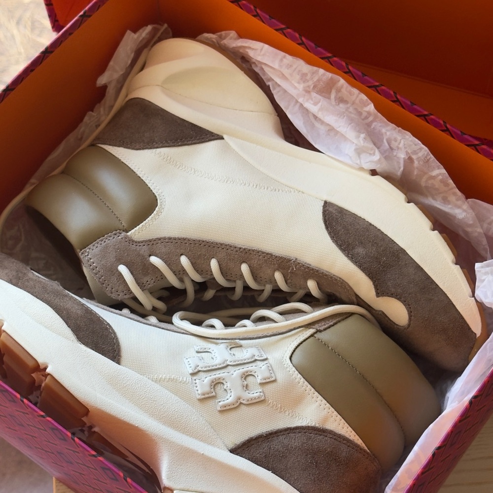 Tory Burch Good Luck Hiker Sneakers | Napa leather